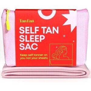 Tan Fan Self Tan Sleep Sac Keep Sheets Clean Fake Tanner Stains 100% Cool NEW XL